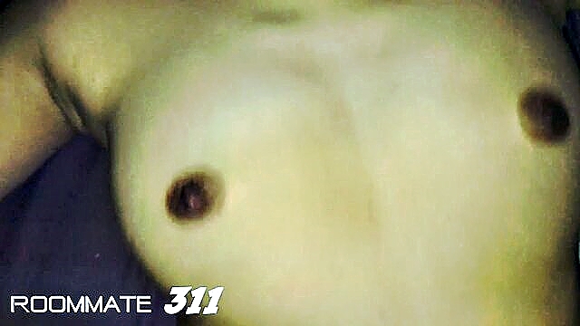 cumshot, roommate, point of view - thai teen wakes up wife leads to steamy pov encounter