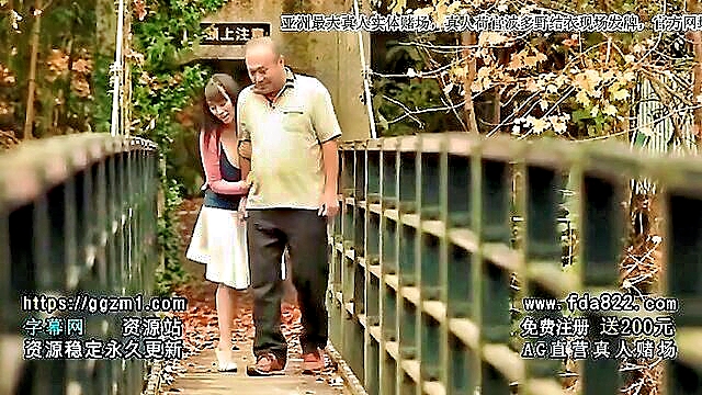 Japanese beauty Hana Haruna indulges in a taboo encounter with her father-in-law at a hot spring, leading to passionate Xxx porno action.