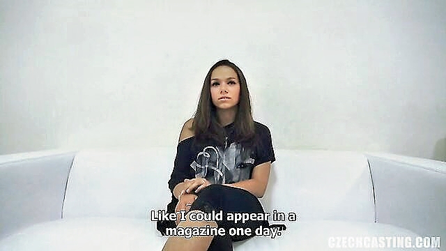 amateur, casting, pretty - pretty amateur impresses with her skills during casting www xxx videos