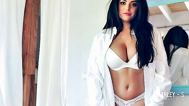Charlotte Springer - seductive charlotte springer in white shirt and lingerie jefferey54