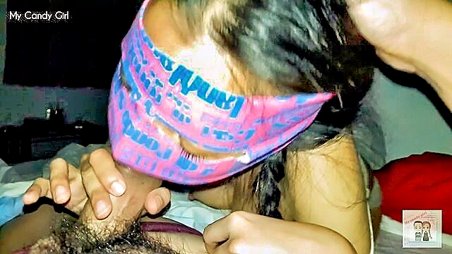 blowjob, creampie, horny - wild thai teen gets handjob and creampie in pov