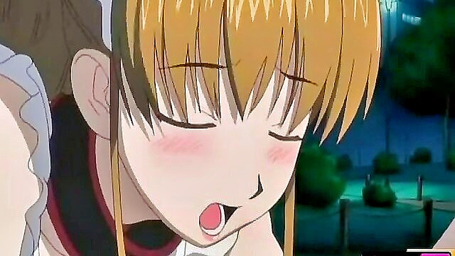 steamy hentai featuring a busty maid indulging in lustful activities : Hentai PD