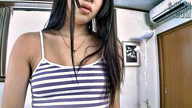 solo pussy, pussy masturbate, lamborghini - sensual asian beauty explores her desires with fingers