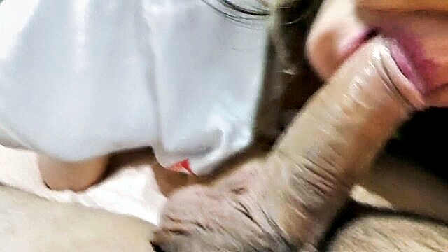 big cock, 18 year old, amateur - spanish stepdaughter bethlehem gives a handjob to her stepdaddy in hd