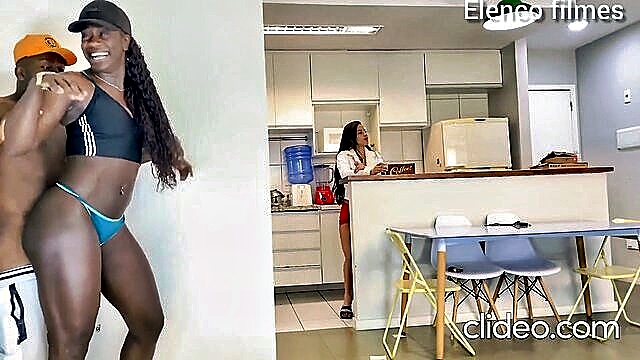 Fernanda Chocolatte - ebony beautys passionate encounter with a hung stud