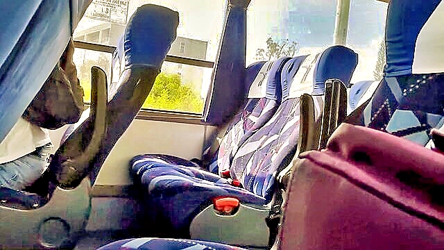 big boobs, bus, amateur - latina teen teases body bus passenger joins for squirting fun