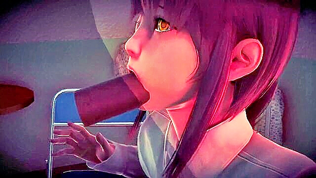 chainsaw hentai, chainsaw makima, chainsaw man - chainsawman and makima in a steamy 3d hentai video