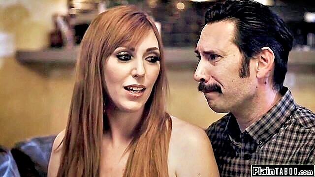 huge tits redhead milf gets oral sex and fucked by husband in threesome : sabrinahot