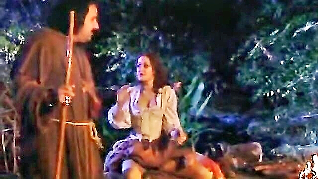 porn stars in a wild group sex scene in sherwood forest : pso185