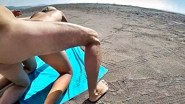 beach sex, beach sex voyeur, fuck my wife - sizzling beach sex compilation with european couples and teens