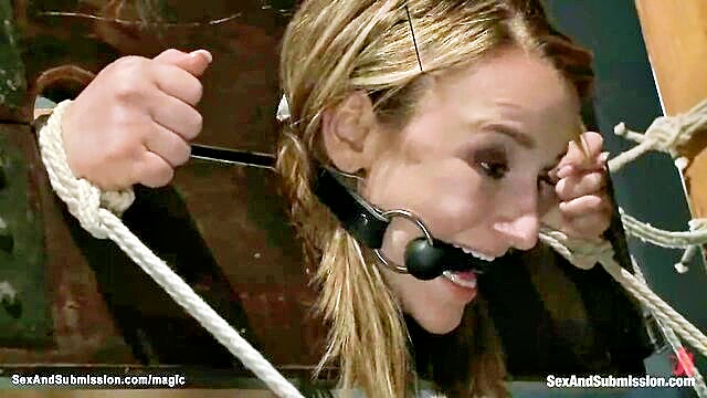 Steve Holmes - rough bondage play with spanking and butt hook
