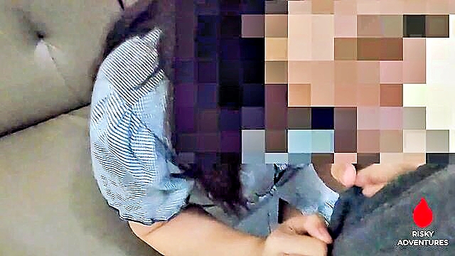 asian hot mom, cheating pinay wife, asian milf - chubby asian mom trades sex for quarantine rent extension