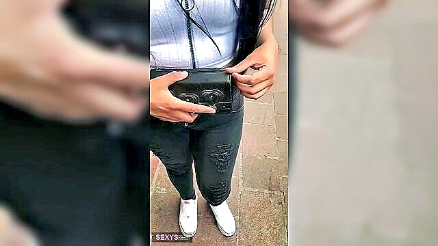 amateur, homemade, exhibitionist - xxx hot hindi video latina teen trades sex for money in public