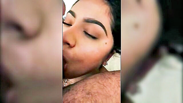 Seductive brunette mom indulges in a passionate blowjob in a captivating homemade sex video.