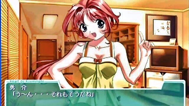 hentai, eroge, hentai sex movies - erotic heart de roommate hentai   xxxbp