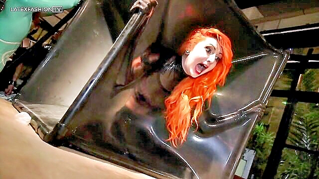 experience sarah kavaiis latex bondage adventure on rubbercult : kamron68