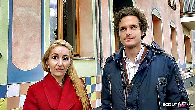 A slim German milf indulges in passionate anal action on the street with a well-endowed agent, in a thrilling exchange for pleasure. FreePorn.com