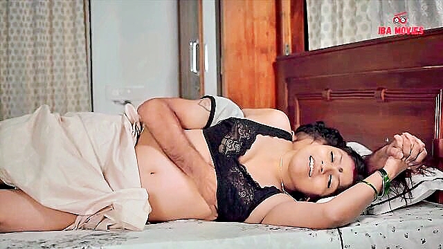 Indian housewife engages in a sensual rendezvous with Dhaham in the scenic backdrop of Kerala, showcasing passion and desire.