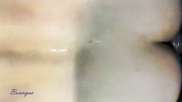 bathroom sex, asians, amateur - chinese girl gets wild in bathroom with bunnysx