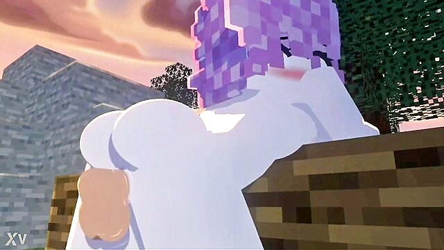 Mizuki - minecraft hentai mizukis intense hd sex