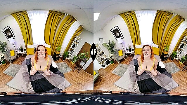 hardcore, taylor, cheating - redhead milf taylor gunners steamy affair captured in 4k vr