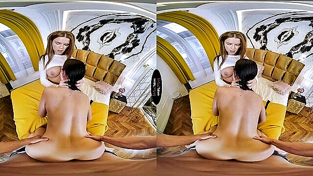 Katarina Rina - experience a steamy threesome with katarina rina and friends in vr