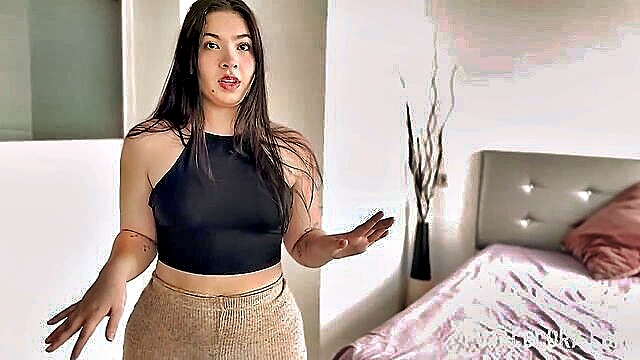 chubby ass, pig, old tits - old pig drills tight latina teen from behind