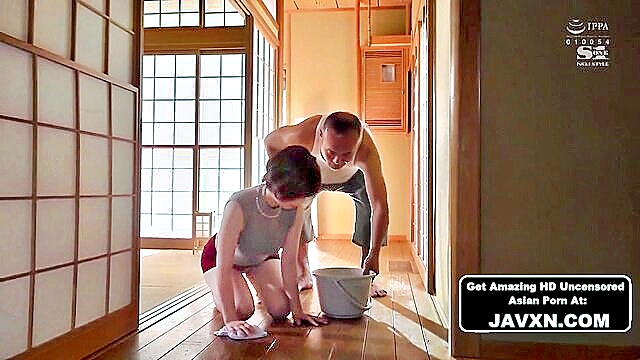 milf, asian, japanese - asian milf enjoys cowgirl and missionary with stepdad in hd