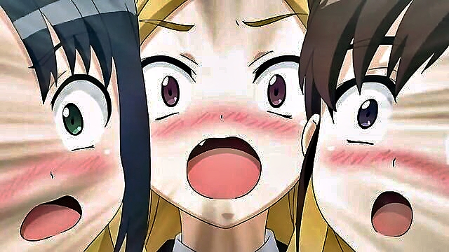 sister, 1080p, 2 on 1 - idol sisters in steamy 1080p hd hentai action