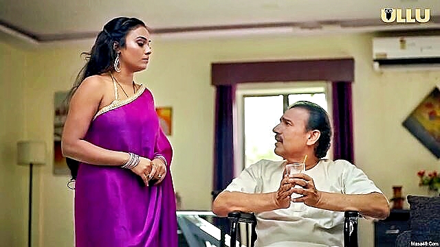 A sultry Desi MILF captivates viewers in an XXX movie from a web series, showcasing her mature allure and exotic charm.