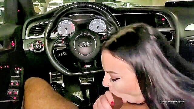 big dick, big ass, big tits - parking lot blowjob leads to multiple sessions