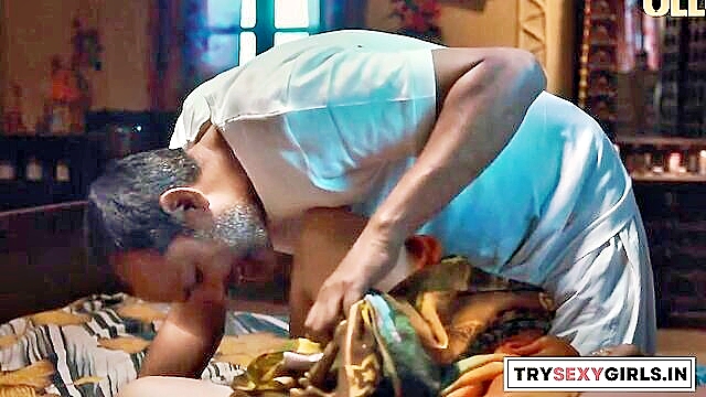 Indian web series Garam Masala, part 5 features a seductive bhabhi with a big ass and big tits in a hot Xxx scene. HD video.