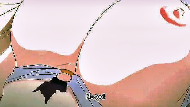 Hentai princess with big tits gets deepthroated and gangbanged in anal action, leading to a creampie finale. XXX Com.