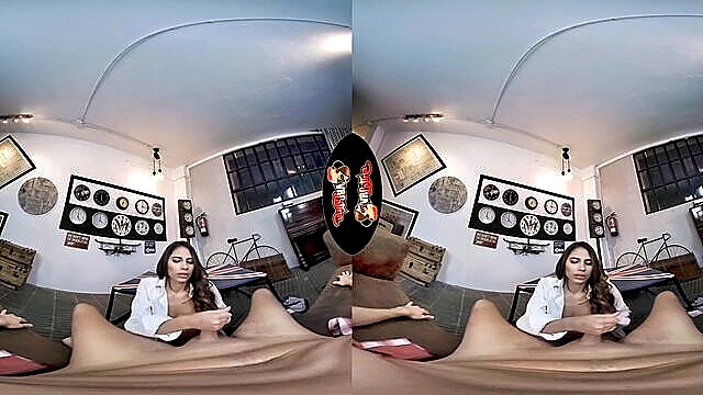 virtual reality, pov, creampie - experience a steamy creampie in virtual reality