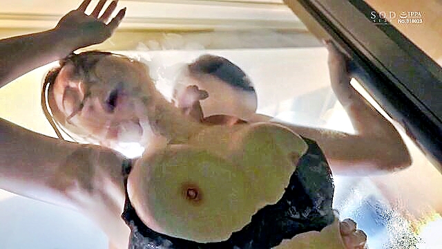 japanese, asian, big tits - asian cowgirl and doggy style action with big tits