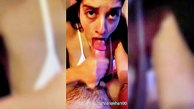 onlyfans, amateur, asian - indian aria khans pov oral skills will amaze you