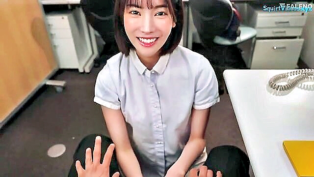 japanese, blowjob, asian - japanese girls deep throat and handjob skills are mind blowing