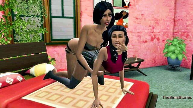 slut, porn, spanking - indian milf punishes stepdaughter free pron videos