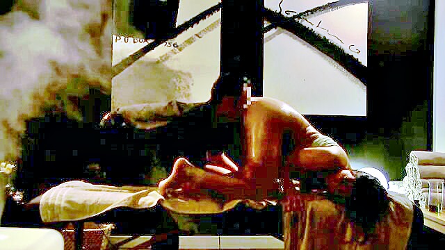 Sensual Japanese massage leads to oiled lips and deepthroat in part 2.
