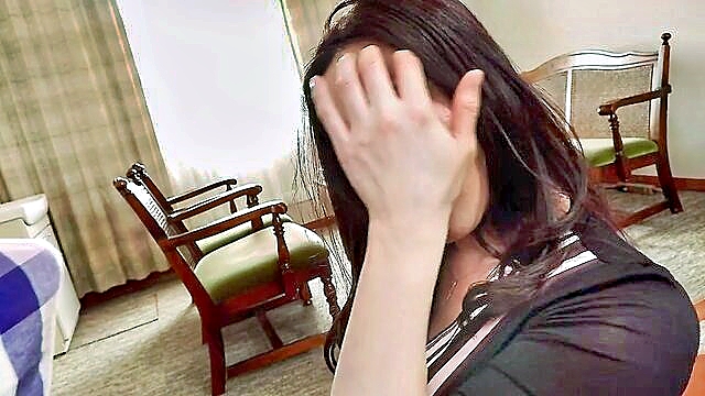big tits, japanese, asian - japanese milf gets spooned and licked in steamy sex video