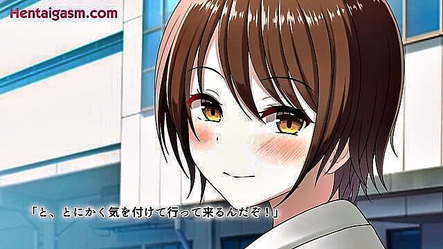 hentai, big ass, babe - defenseless girl experiences a huge cock in intense cuckoldry