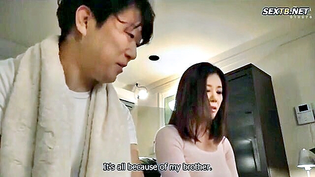 creampie, japanese, big tits - dissatisfied sister in law seeks pleasure in intense session