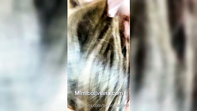big tits, big ass, creampie - latina hotel guest gives a memorable blowjob
