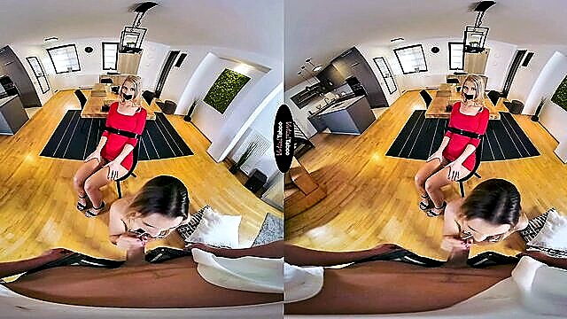 big ass, big tits, milf - erotic vr journey with voluptuous vixens in a steamy threesome