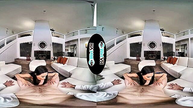 big tits, ebony, big ass - ebony babe pleases in vr missionary and doggystyle on wwwporn videos com
