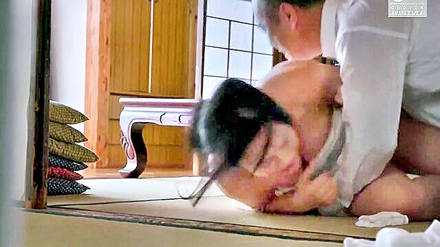 cheating wife, japanese wife, cuckold - japanese bosss wife and subordinate engage in passionate affair at home