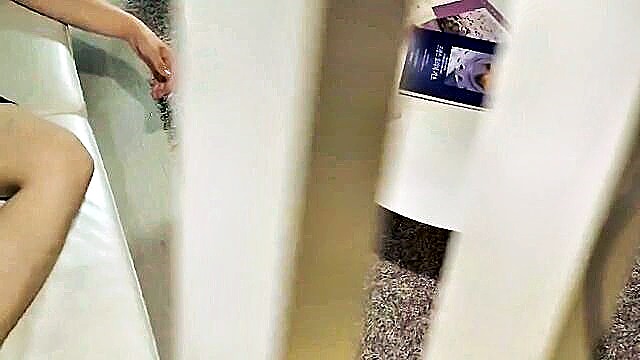 russian milf rina and korean mans steamy shower encounter : We