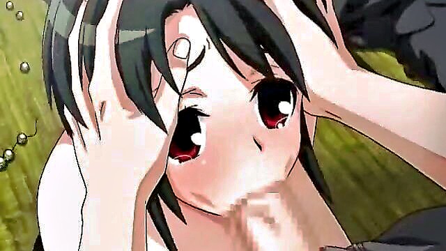 sultry anime babe receives a deep passionate tongue bath : We