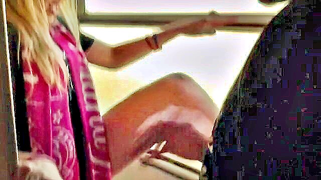 In this explicit video, wild Czechs engage in a public gangbang on a train, indulging in group sex and blowjobs.