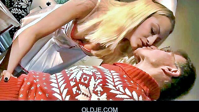 Cherry Kiss - old men with big cocks for young nurse in steamy action sexy videocom Oldje